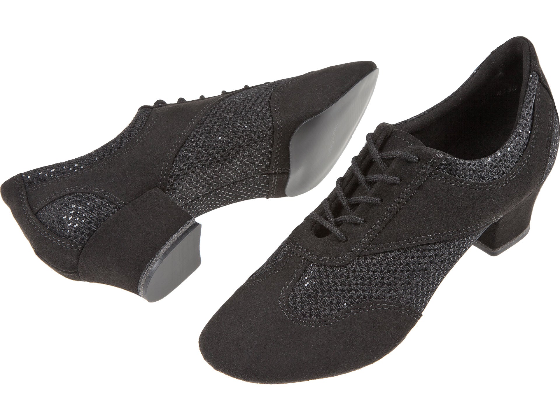 Trainings-Tanzschuhe Damen Schwarz Glitter - Diamant VarioPro V-SPIN