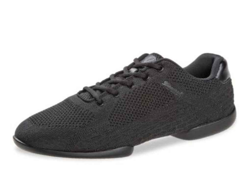 Diamant TUNE Tanzsneaker Schwarz Rückansicht Street Dance